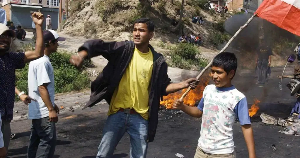 Political Unrest In Nepal As Army Patrols Kathmandu